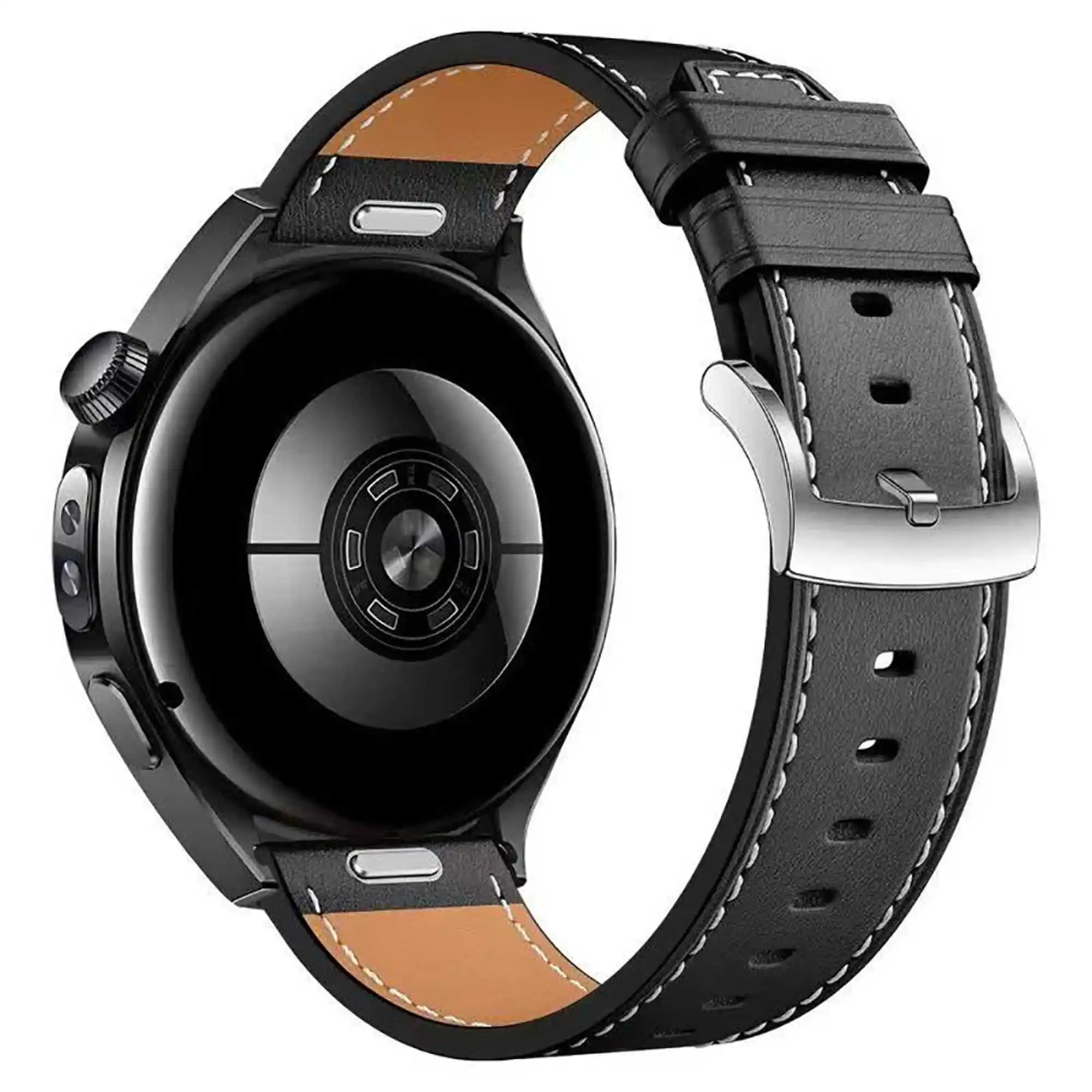Premium 22mm Leather QuickFit Strap: Elegant Wristband