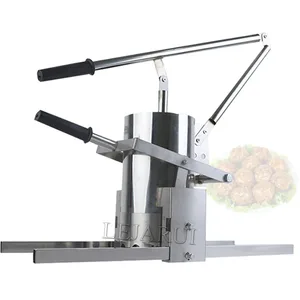 Commercial Home  Meatball Maker Shrimp Balls Dough Making Machine Quickly Manual Ball Round Forming Machine