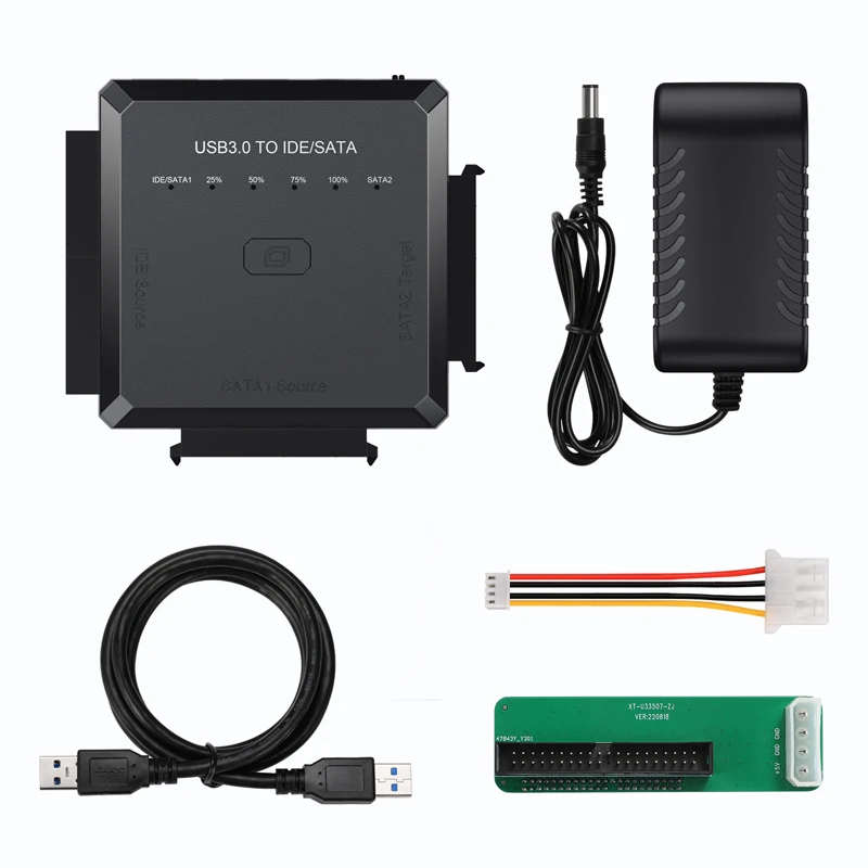 Adaptador/convertidor USB a SATA/IDE para disco duro de