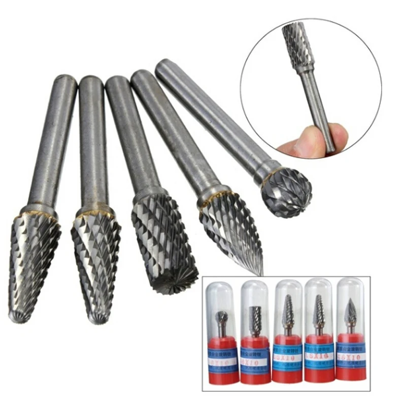 

Carbide rotary file 10 kinds of tungsten steel carbide drill bit electric milling cutter grinding head