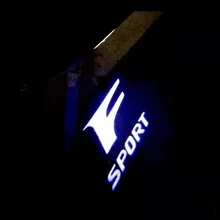 

2x Led Car Door F Sport Logo Light Laser Projector Decor Lamp Auto Accessories For LEXUS is200 is300c is350c is250 is300h RX450h