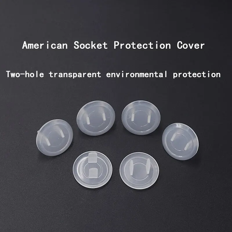 American Standard Prevent Children's Electric Shock US Two-Phase Socket Protection Cap Baby Power Isolates The Protective-Plug socket covers