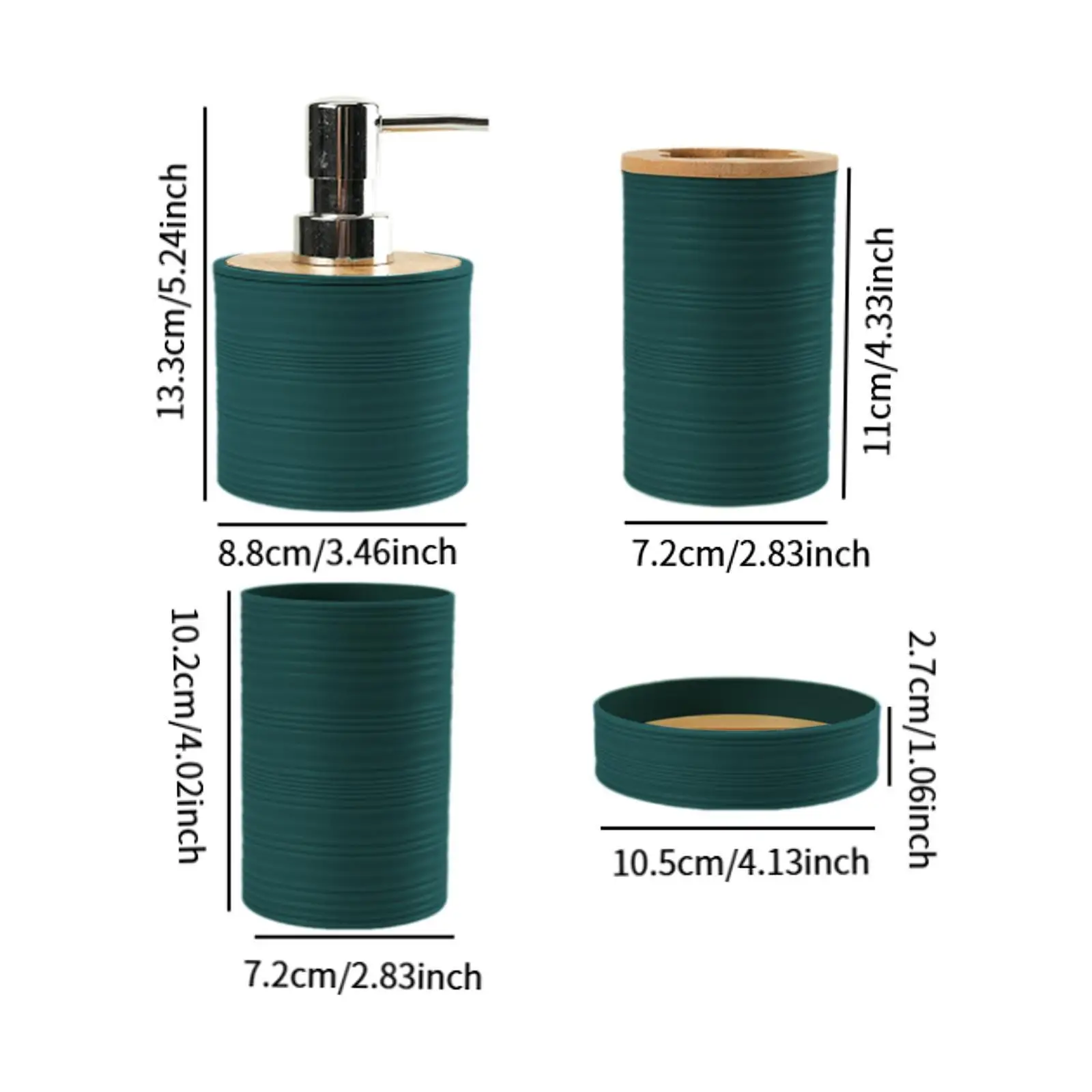 4 Pieces Bathroom Accessories Set ,Bath Accessory Complete Set, Bathroom Decor 4 Pieces Bathroom Accessories Set ,Bath Accessory Complete Set, Bathroom Decor