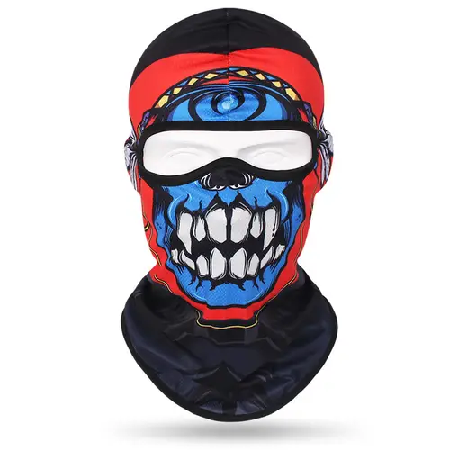Motorcycle Balaclava Skull Full Face Mask Men Moto Breathable Headwear Quick Drying Neck Gaiter Riding Scarf Fishing Masks - Image 27