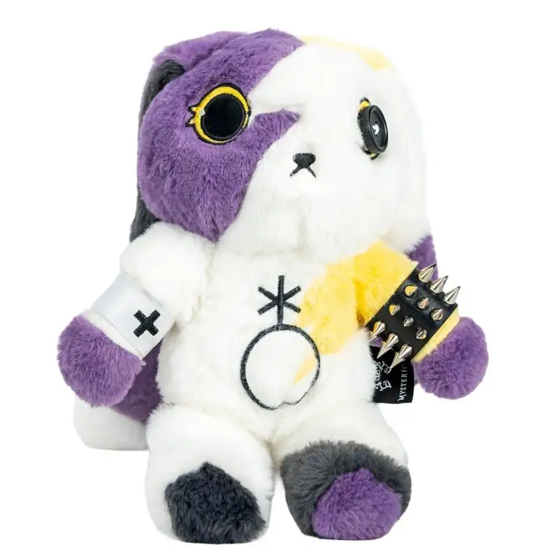 

Жуткий Готический кролик 30 см, плюшевый жуткий кролик, Мягкое Животное, милый ужас, дреды, недвоичный кролик, кукла для украшения на Хэллоуин