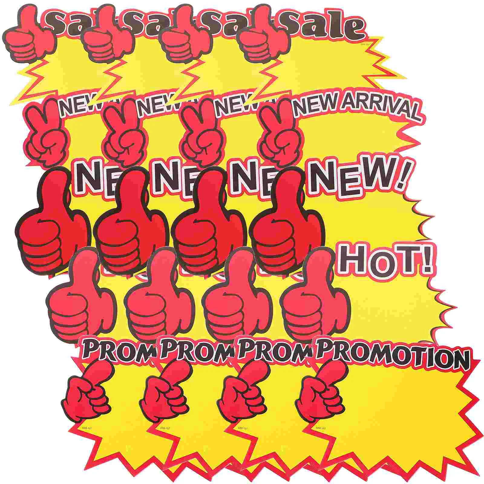 250 Pcs The Mall Price Label for Garage Sales Retail Signs Tag Customer Shop Tags Promotional Paper 250 pcs price label for garage sales tags fruit signs retail store paper commerce