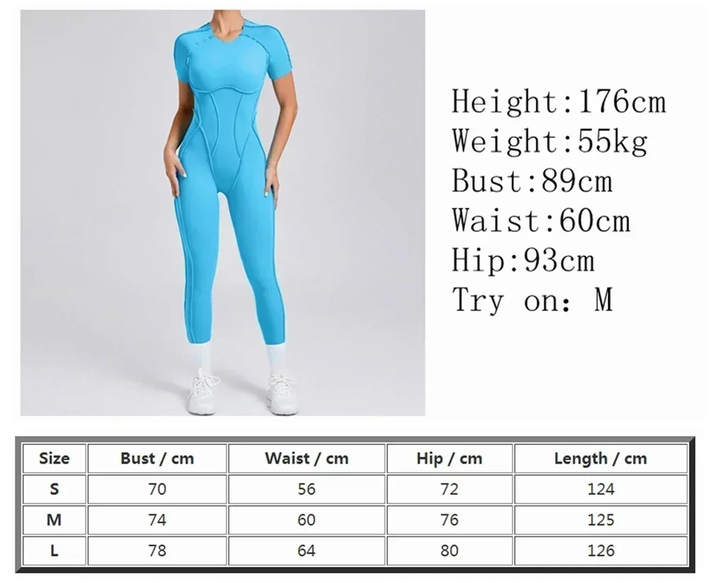 Sports Jumpsuit Sportswear Woman Gym Set Sport Outfit Fitness Overalls Yoga Clothes Tracksuit Mono Mujer Navy Red Coffee yoga set sports set gym workout set sportswear set fitness set fitness jumpsuit fitness one piece wear