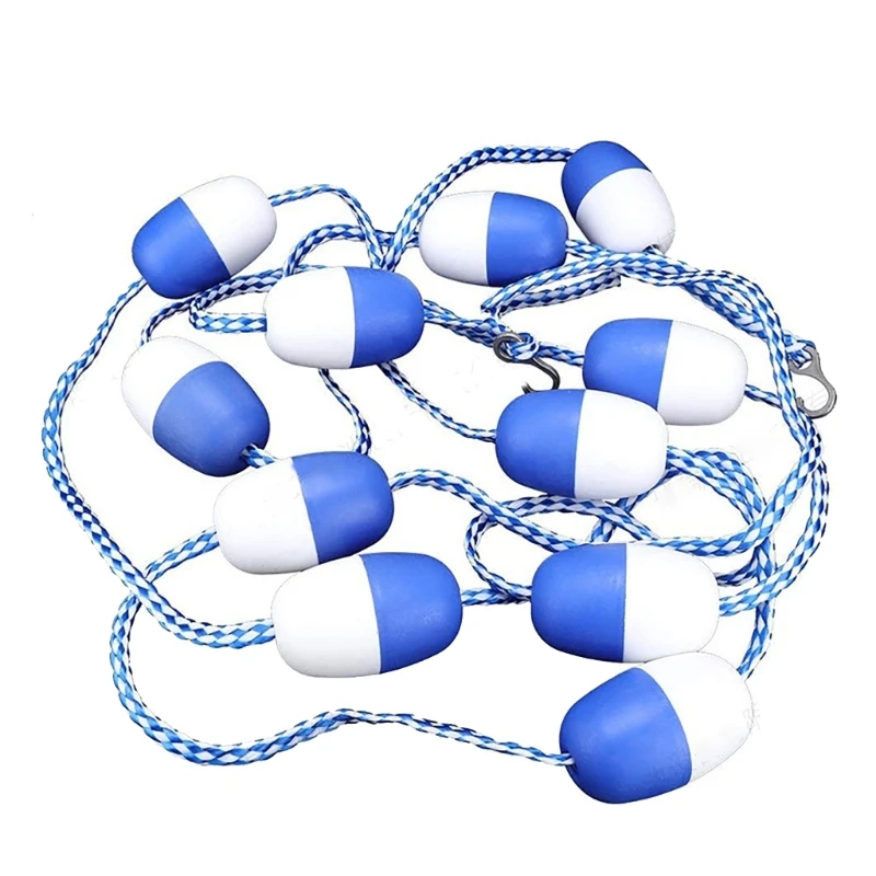 

Линия дорожек для бассейна с плавающими буями Веревка-разделитель безопасности для бассейна