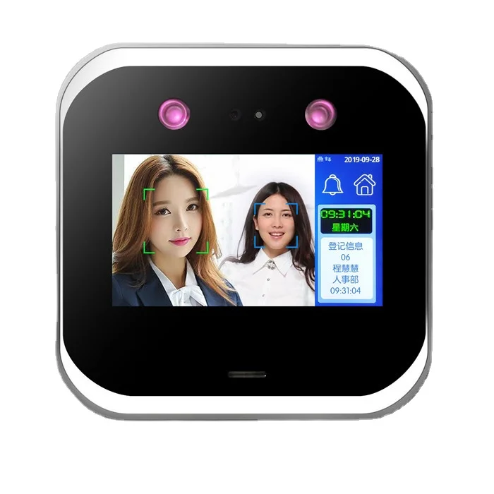 YYHC 생체 인식 동적 얼굴 접근 제어, 얼굴 인식 시간 출석 시스템, 125Khz RFID 카드 리더기, 무료 소프트웨어