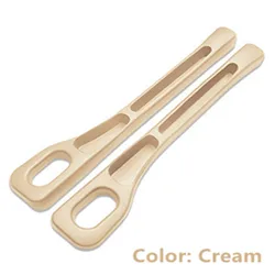 Dual Pack Car Seat Gap Filler Strip - Leak Proof Side Seam Protector (Cream)