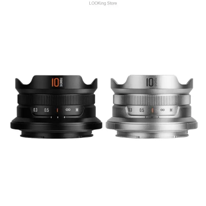 브라이트인 스타 10mm F5.6 II 어안렌즈 APS-C 미러리스 렌즈 광각렌즈 (M4/3, 캐논 EF-M, EOS R, E, 니콘 Z, 후지 X 호환)