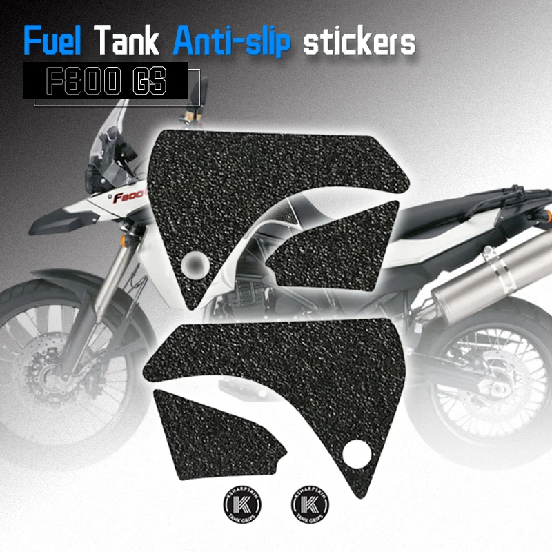 Hot Sales For BMW F800GS F800R F 800GS 800R Motorcycle Side Fuel Tank Anti Slip Decal Waterproof Protection Sticker f800gs f800r