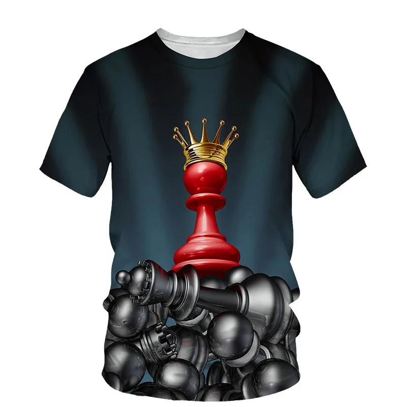 Summer 3D Print Casual T Shirt