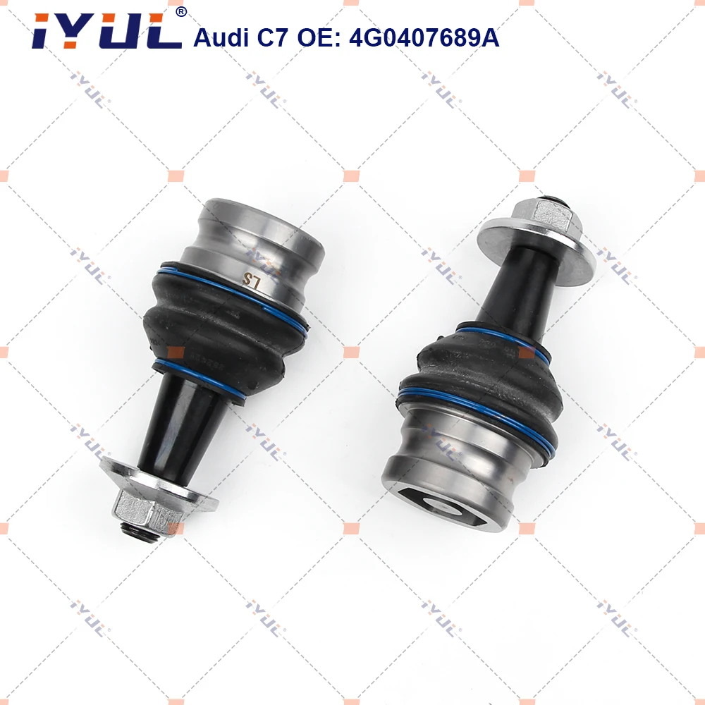 

A Pair of Front Lower Suspension Control Arm Ball Joint For Audi A4 8K2 8K5 8KH B8 A5 8F7 8TA A6 C7 4G0407689A L=R