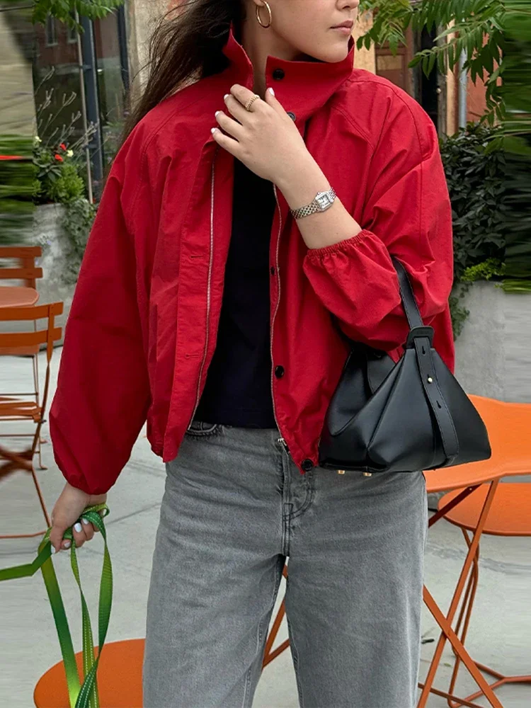 louren ローレン/stand collar short jacket Eileen Fisher Short Stand Collar Jacket | Bloomingdale's
