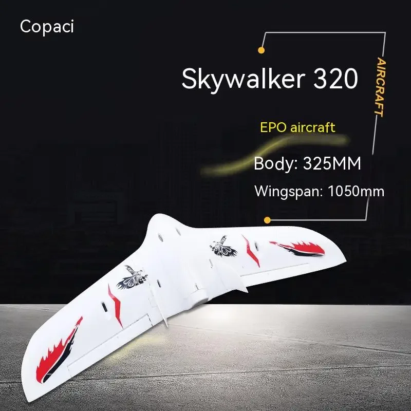 Skywalker 320 Model Aircraft Remote Control Flying Wing Fpv Fixed Wing Epo Drop Resistant Delta Wing Electric Model Aircraft Toy