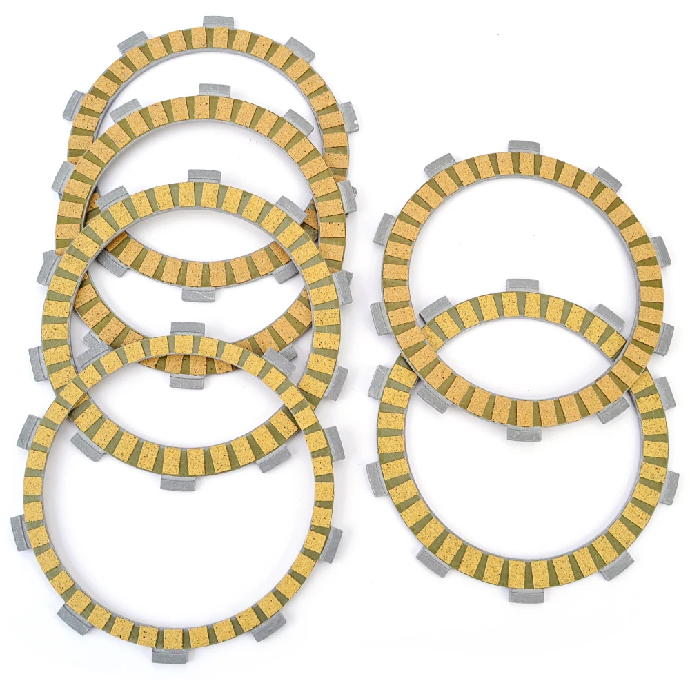 Reibungskupplungsplatten-Set für Yamaha TTR230 TT-R230 XT225 Serow TTR225 TT-R225 TT225 TT225T TT225S ST225 Bronco 36X-16321-00 1 – Detail 5