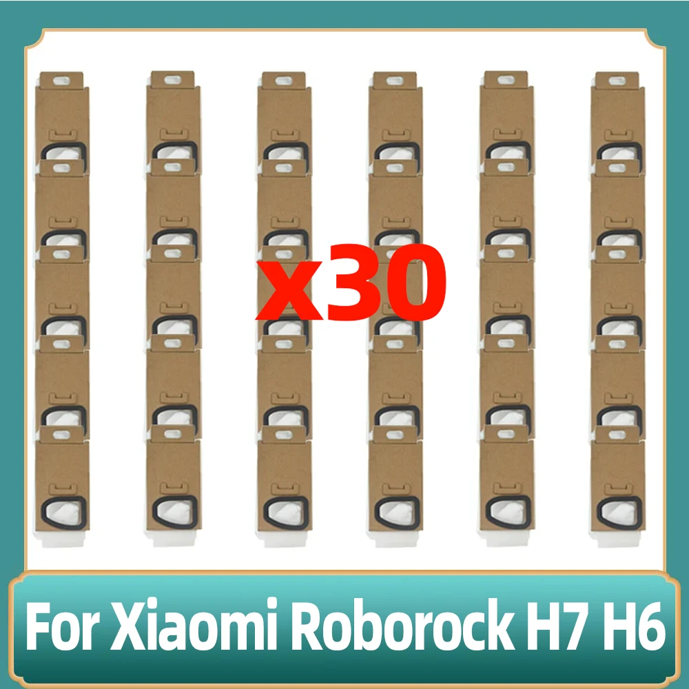 para Aspirador de pó Xiaomi Roborock h7 h6 Bolsa de pó de Tecido Não Tecido Acessórios de Reposição Profissionais Peças