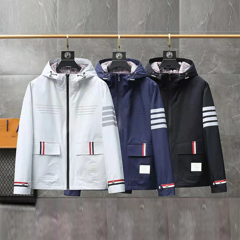 2022 Fashion Luxury Brand Tb Jacket Men Cardigans Clothing Spring