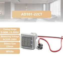 Enhanced Product Title:  
  
Multi - Functional LED Digital Timer with Adjustable Settings (White  Square)