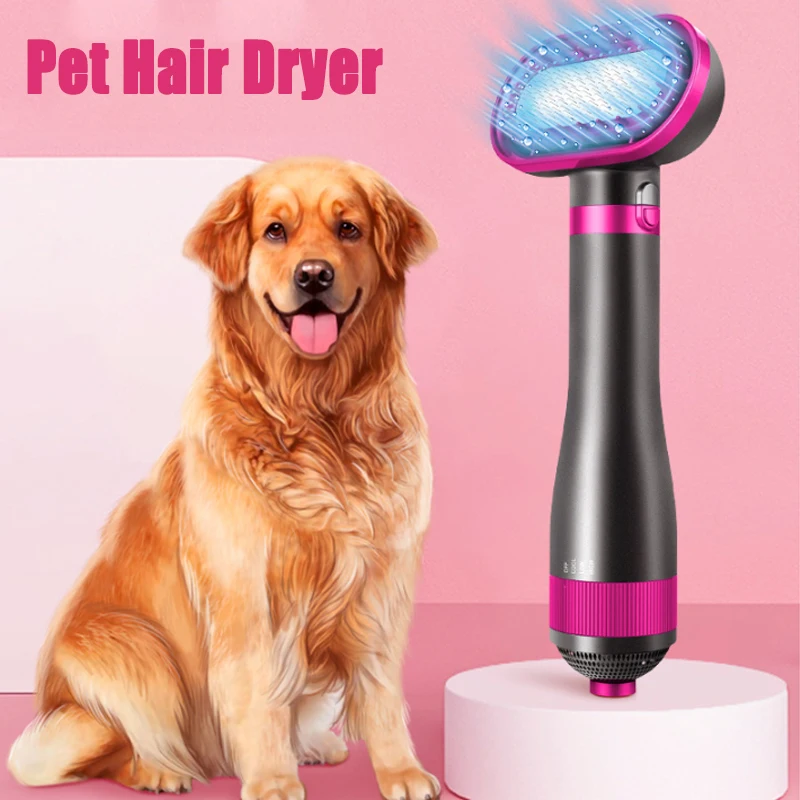 

Combing All-in-one Pet Hair Dryer Silent Dog and Cat Blow Drying Hairdressing Dryer for Small and Medium-sized Dogs and Cats