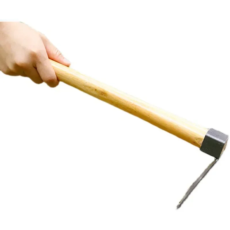 1pc Garden Hoe Tool Durable Gardening Farm Agricultural Tool Vegetable Gardening Hoe Multi-function Outdoor Weeding Hand Tool 5