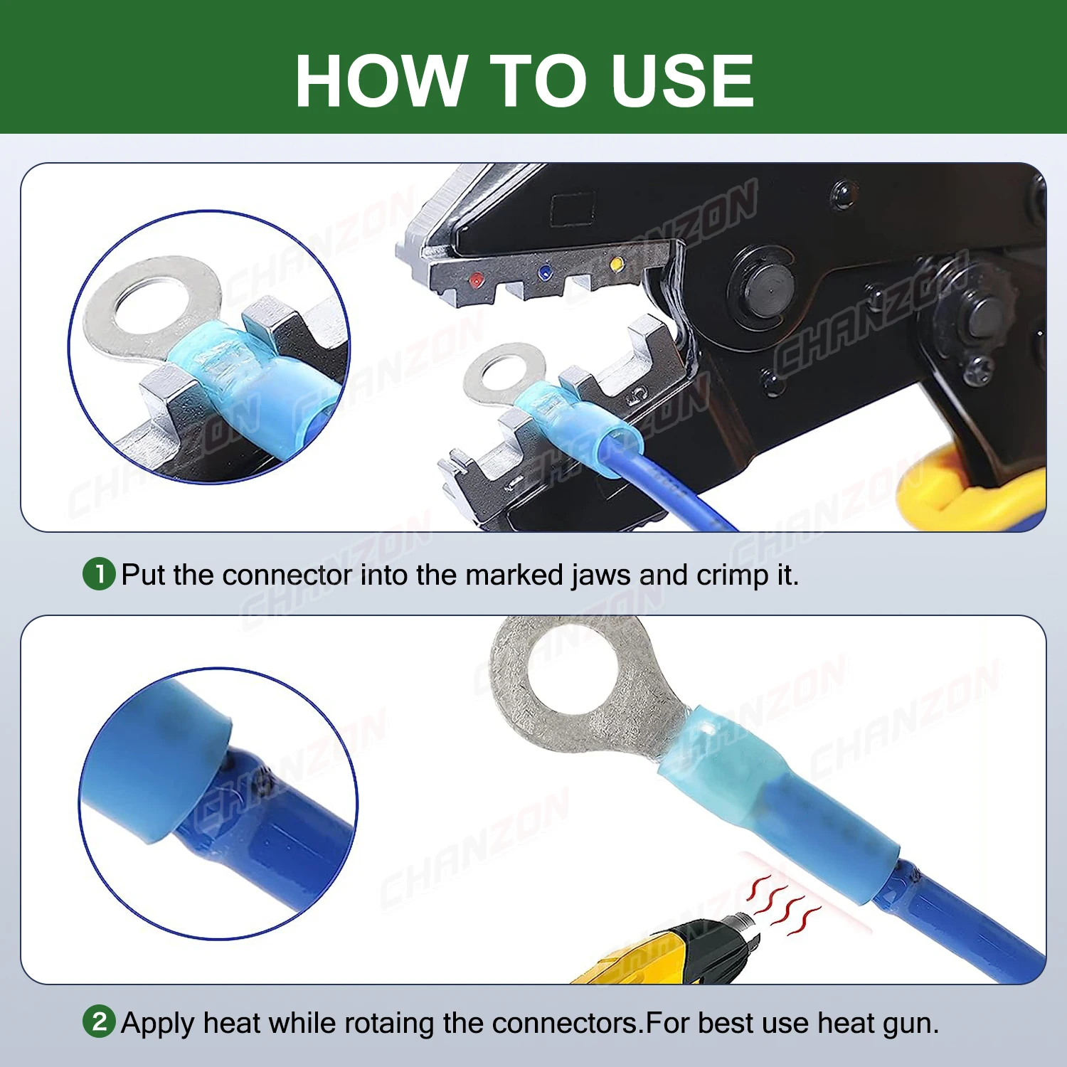 Eieenotee 20 Pezzi Connettori Per Cavi Calibro 8 - Foto 8