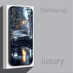 Luxury Black Soft Phone Case - Cls 63 AMG C - Car Design - SamsungS24FE (Z1)