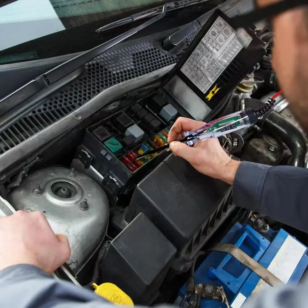 DC 5-90V Car Truck Voltage Circuit Tester Digital Display Telescopic Line Long Probe Pen Automobile Diagnostic Tools Auto Repair