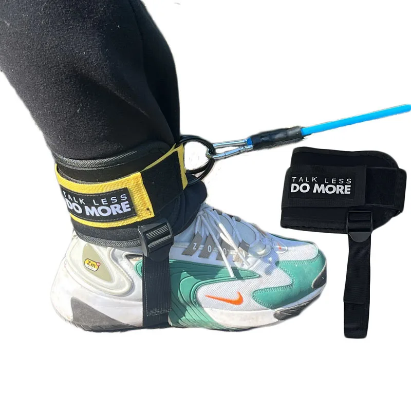 Stealth Sports Cavigliere Per Macchina A Cavo - Polsini In Neoprene Da 7 Mm Con Doppi Anelli A D, Regolabili Per Curl E Abductor, Palestra Uomo/Donna