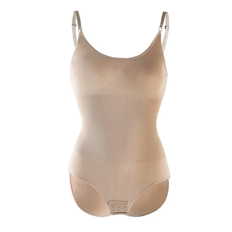 Women Camisole Abdominal Tightening Solid Color Jumpsuit Bra Adjustable Strap Breathable High Elastic Bra Women Comfort Bra 5