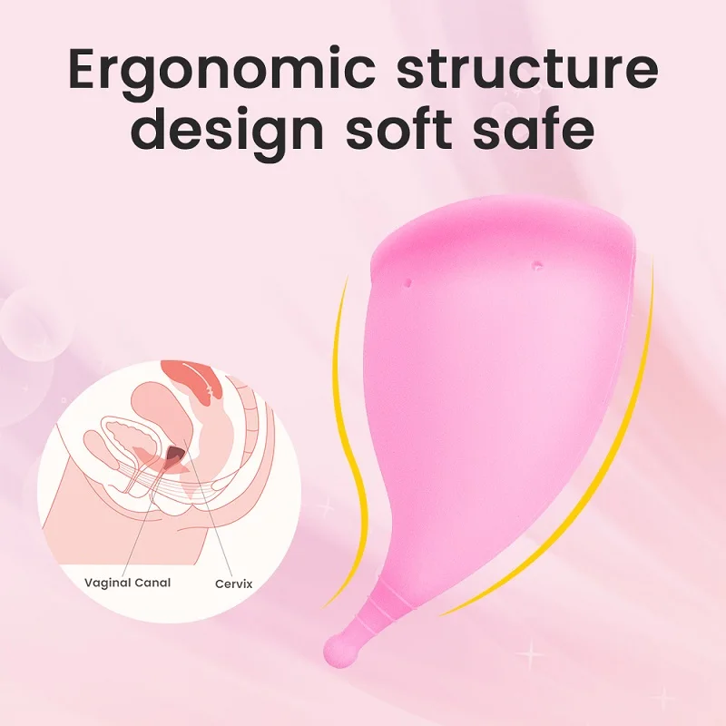 

Women Menstrual Cup Period Cup Medical Grade Silicone Feminine Hygiene Copa Menstrual de Silicone Medica Reusable Menstrual Cup