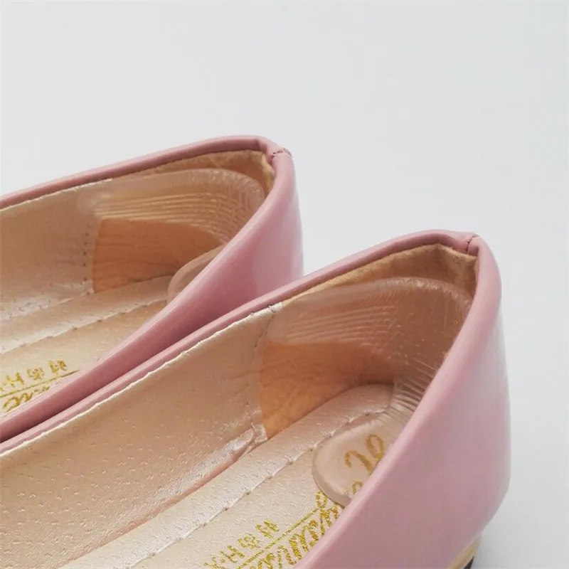 1 Pair Soft Silicone Insert Heel Liner Grips Silicone Gel Heel Protector High Comfort Pads Feet Care Accessories