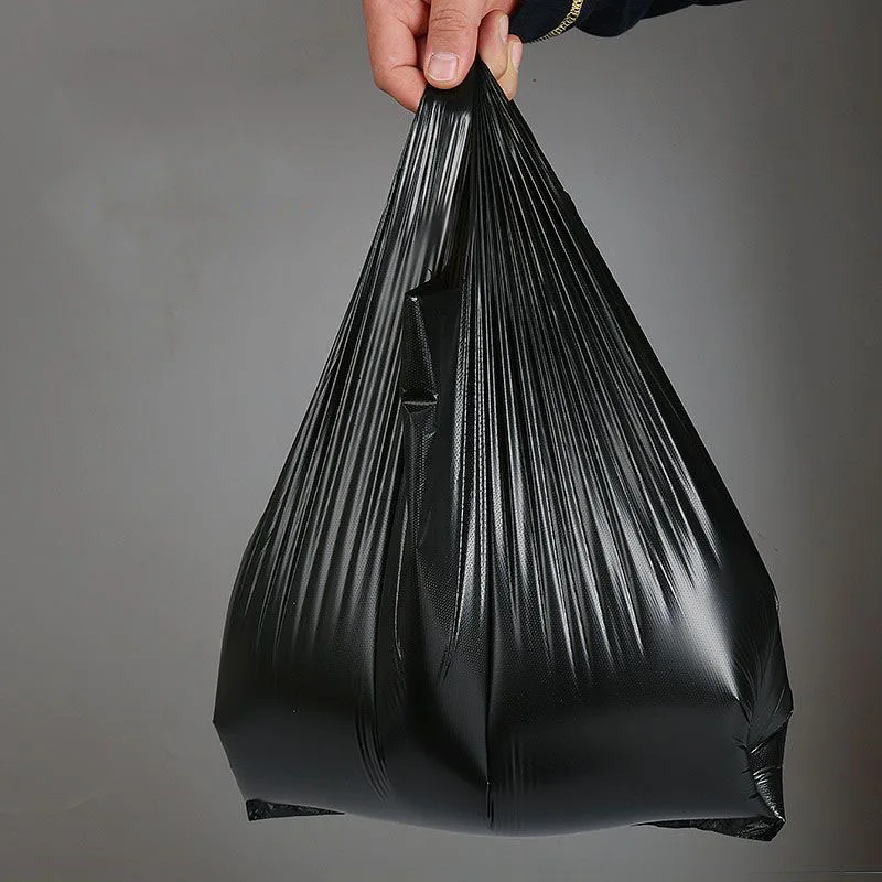 Mini Plastic Disposable Trash Bags 100pcs Kitchen Cleaning Storage Garbage Pouch Household Portable Rubbish Bag Desktop Office trash bags,disposable trash bags,garbage bags
