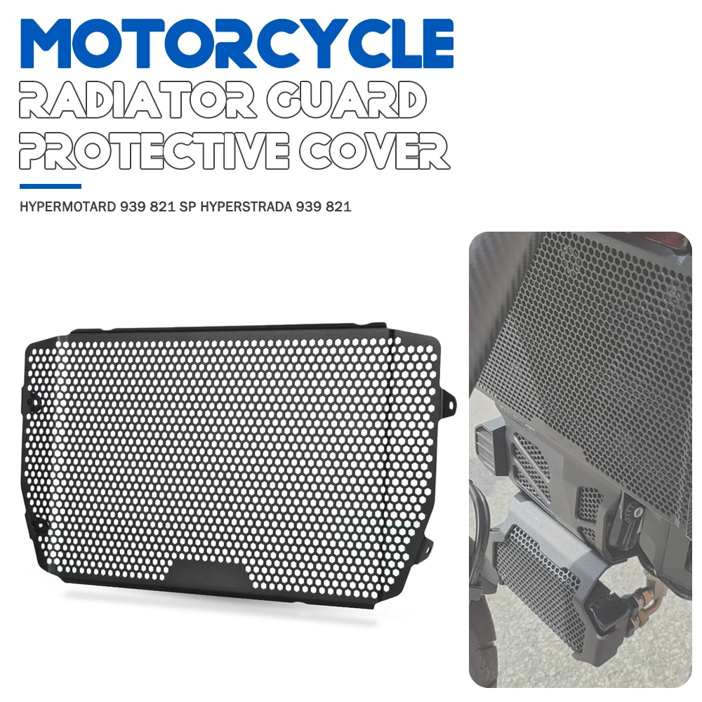 

For Ducati Hypermotard Hyperstrada 939 821 SP Motorcycle Radiator Tank Grille Guard Grill Cover Protector Protection Accessories