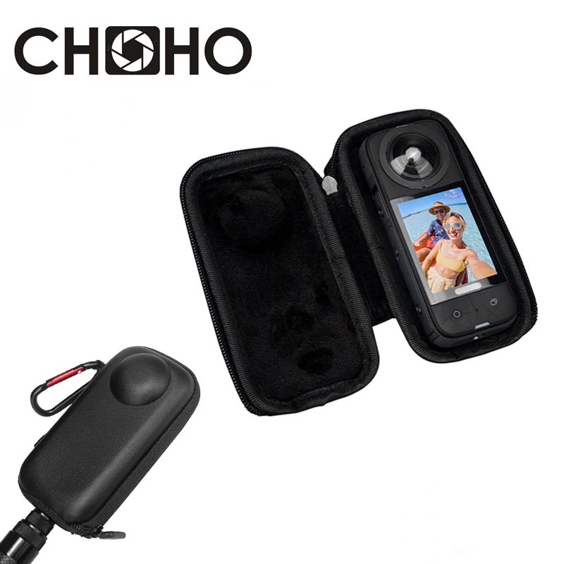 Per Insta360 One X3 X2 Accessori Mini Bag Collection Case Eva Portable Travel Storage Impermeabile Mezza Zip + Lock Per Insta 360