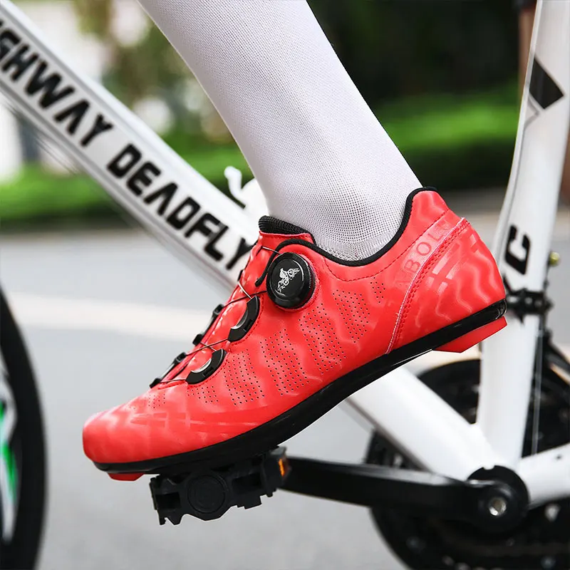 Cycling Shoes Road Bike Men T35 Silver Self-Locking Speed Bicycle Sneakers Women Flat Racing Bike Mtb Cycling Shoes Zapatillas 4