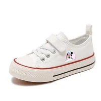 Girl Boys Kids disney Mickey Mouse Clubhouse High-top Low shoes Love Canvas Shoes Casual Cartoon comfort Children Print Shoes 70 5