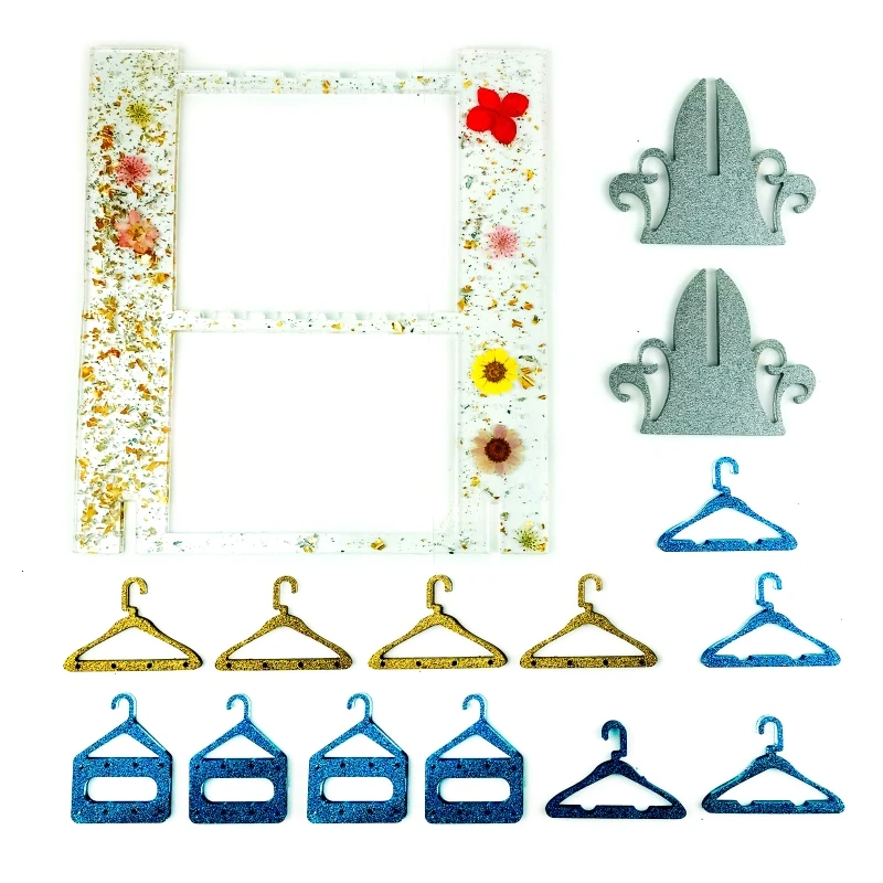 Drop Molds Diy Earrings Display Storage Rack Jewelry Hanger Silicone Mold