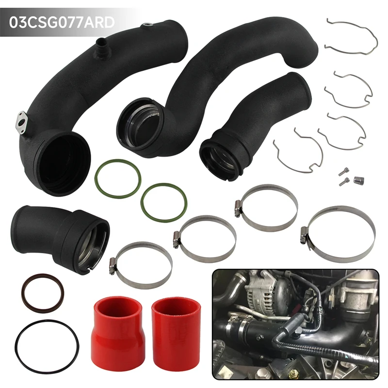 BMW N55 アルミ製チャージパイプ　535i 640i 740i BMW ブーストパイプ 535i 640i 740i F07 F10 F11 F06 F12 F12