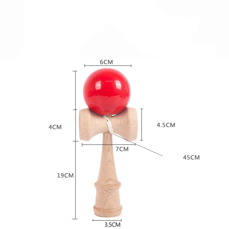 Children's Adult Outdoor Sports Competition Skill Ball Exercise Hand-eye Coordination Toy Japanese Wooden Kendama Ball Toys 2