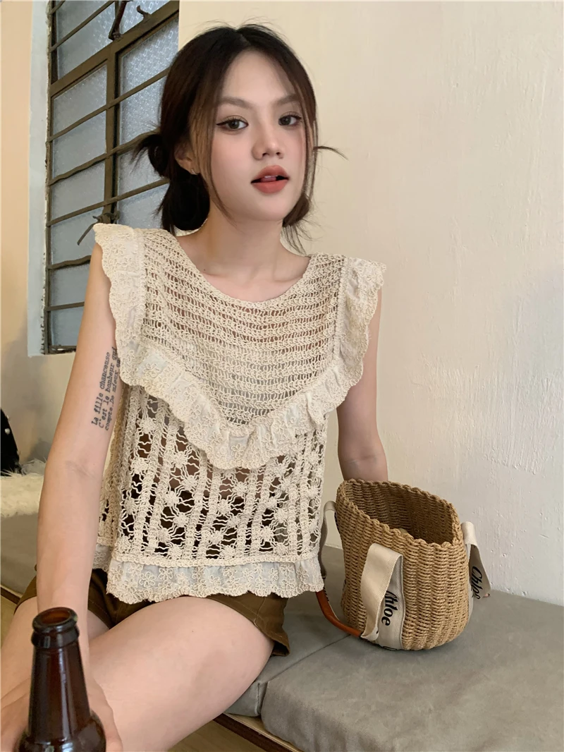 Рисунок 3 - Летний новый кружевной топ без