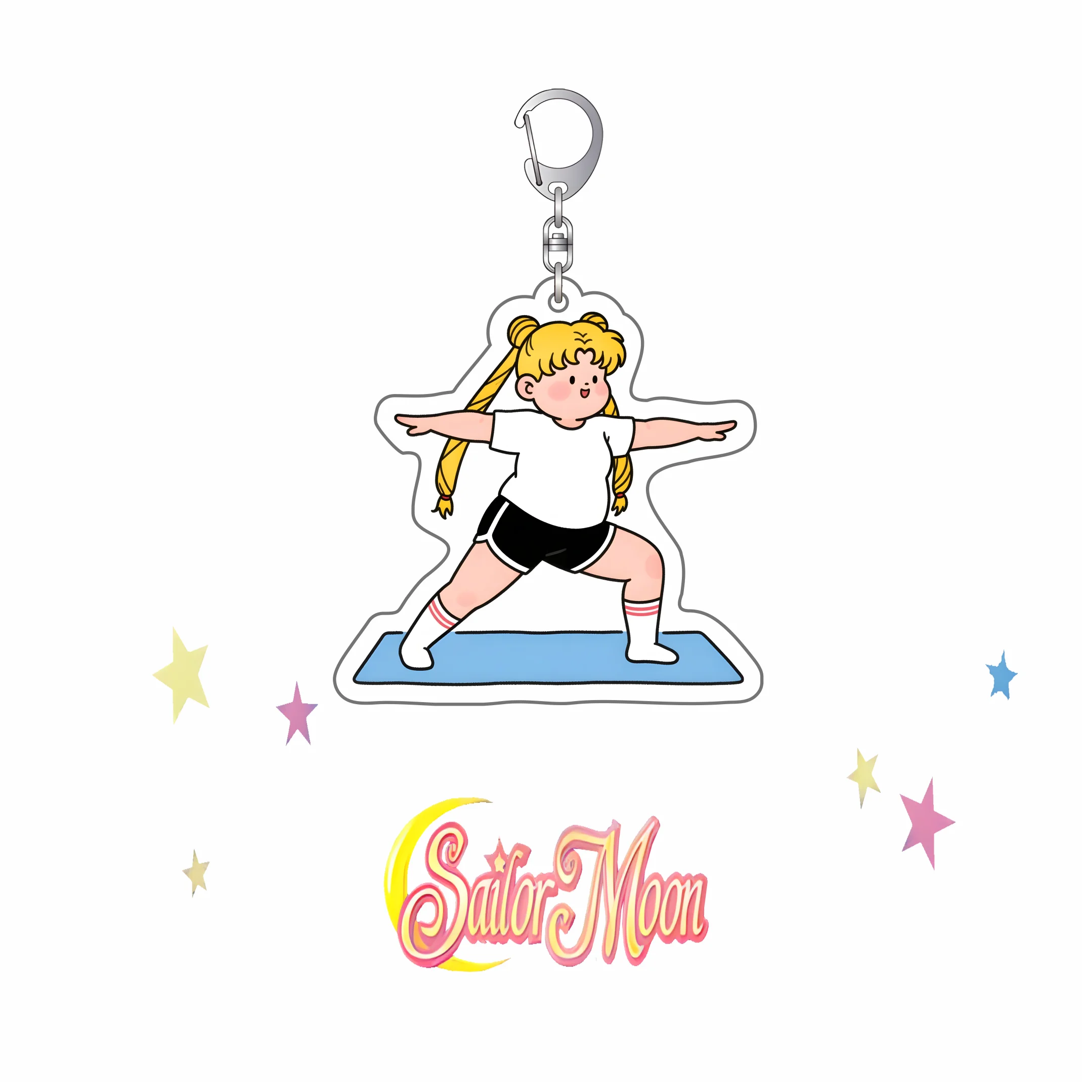 Sailor Moon Chibi Anime Keychain - Kawaii Bag Charm Pendant Accessory