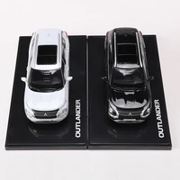 On sale 1:43 Outlander SUV Black/White Alloy Model Car 2