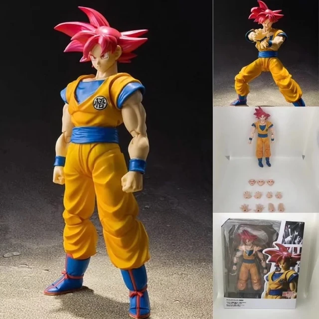 Boneco Goku ssj Blue Dragon Ball Super Action Figure colecionador Edição  Especial em Promoção na Americanas