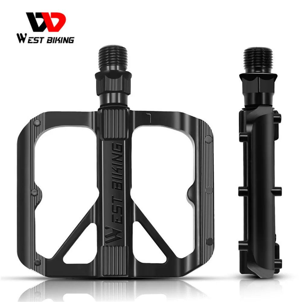 West Biking Ultralight Aluminum Alloy Bicycle Pedals Cycling Mtb Road