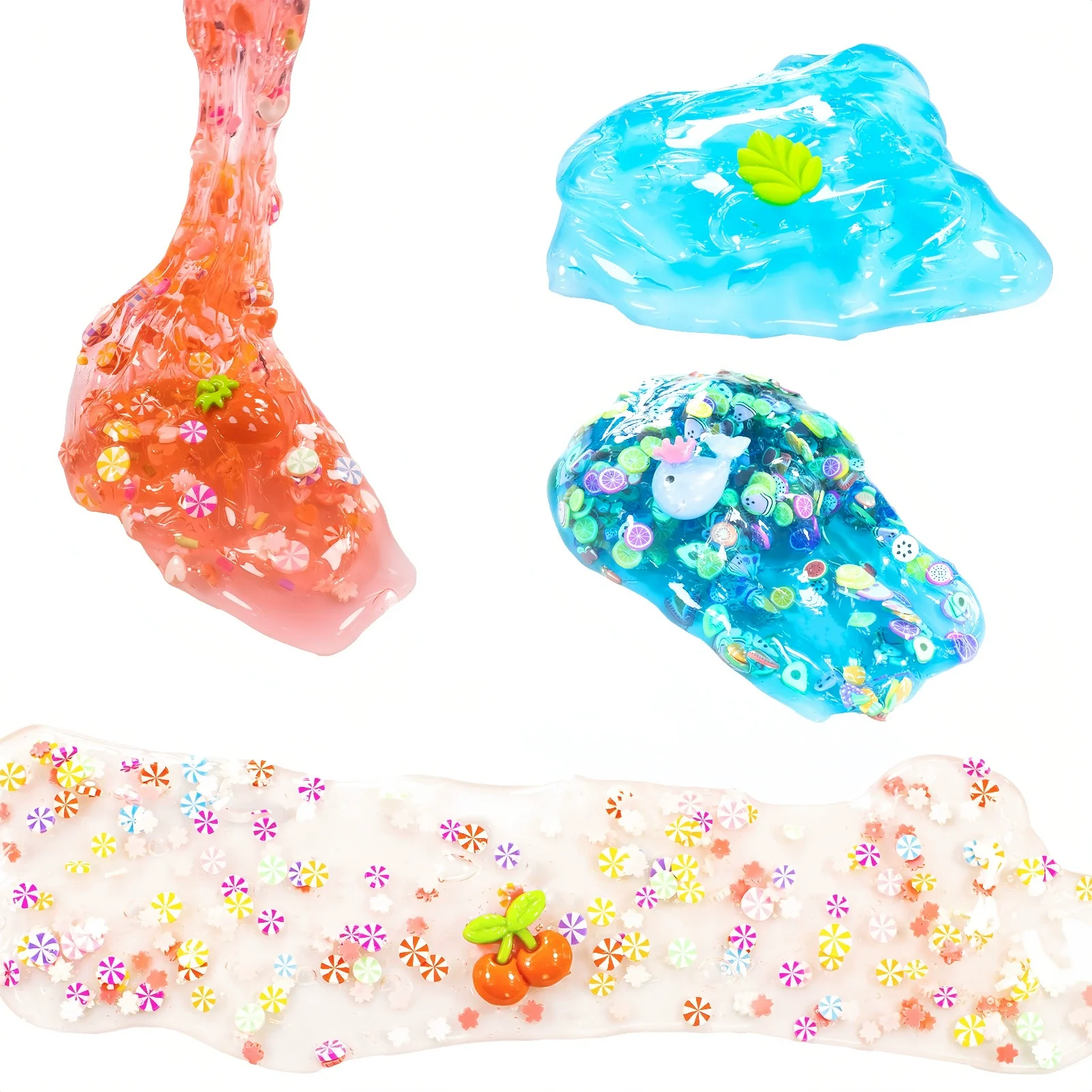 Soft Non-Sticky Butter Slime Ice Cream Decorations 70ml Scented Toys DIY Cloud Slimes For Girls and Boys slime kit fluffy slime