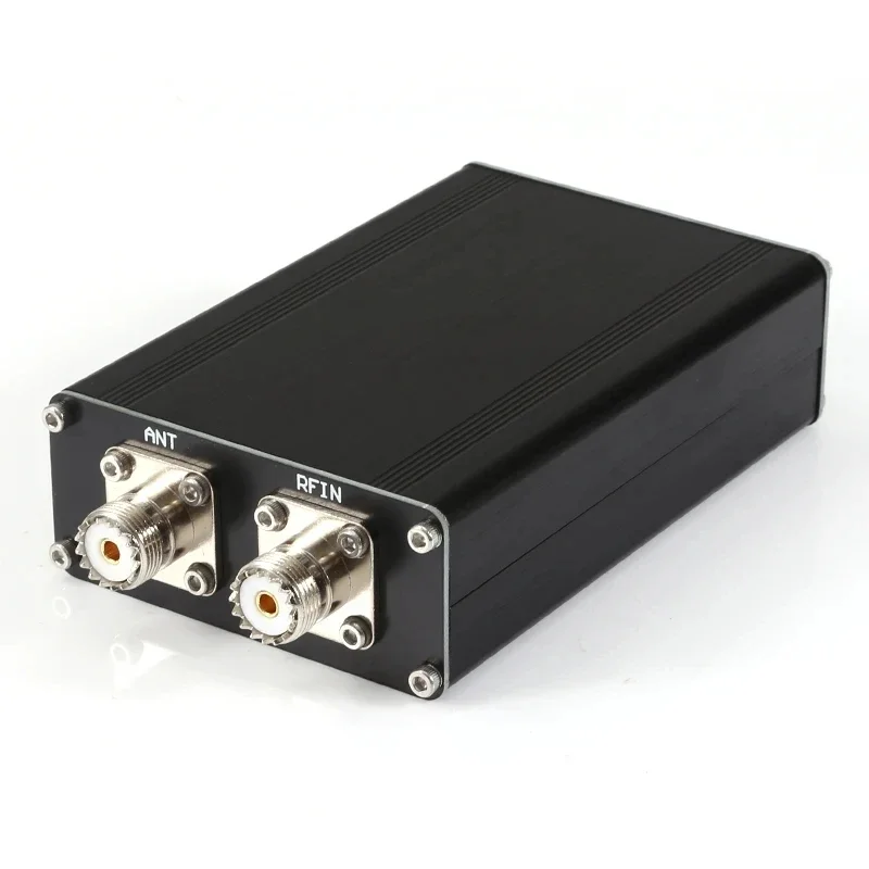 Finished ATU-100 1.8-50MHz ATU-100mini Automatic Antenna Tuner by N7DDC 7x7 + Mini 0.96 OLED + Metal case Battery antenna adapter rf power meter swr power meter