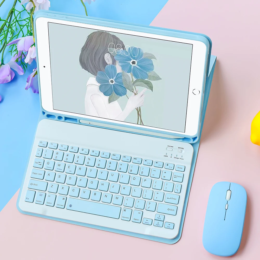 Magic Touchpad Keyboard Per Ipad Air 5 Case 2022 Ipad Pro 11 Astucci 2021 10.2 9Th 10Th Generation Funda Mini 10.5 9.7 Case