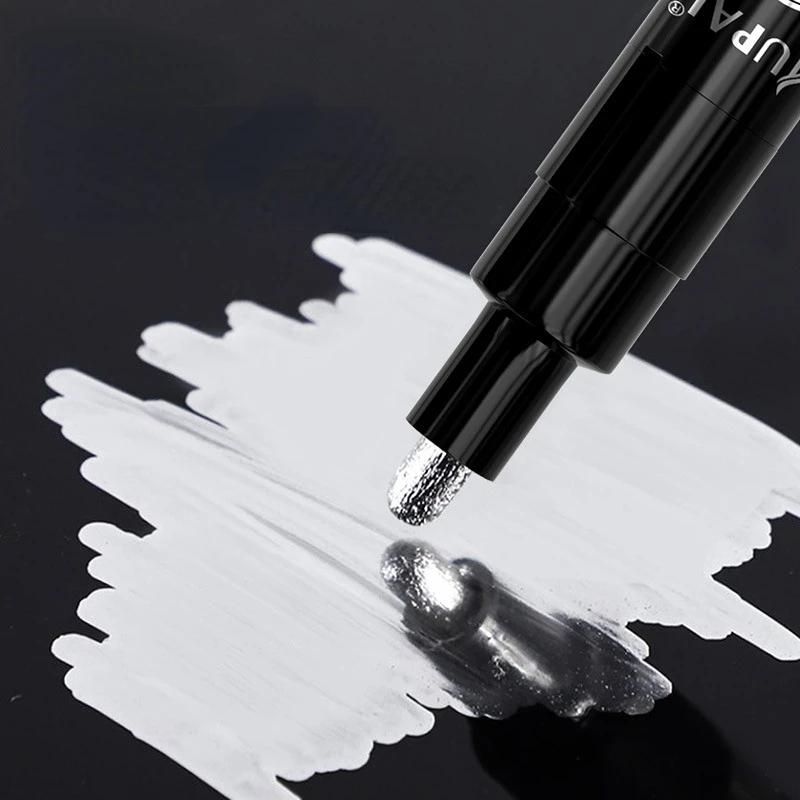 Paint Marker Pen Mirror Marker Pens Art Marker Pen Paint Pen Marker Pens Mirror Chrome Silver Metal DIY Tire Plastic Model